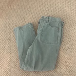 Green jeans from BlankNYC